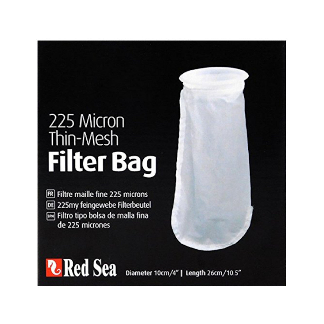 225 micron Thin-mesh filter bag - 100(4")/260(10.5")