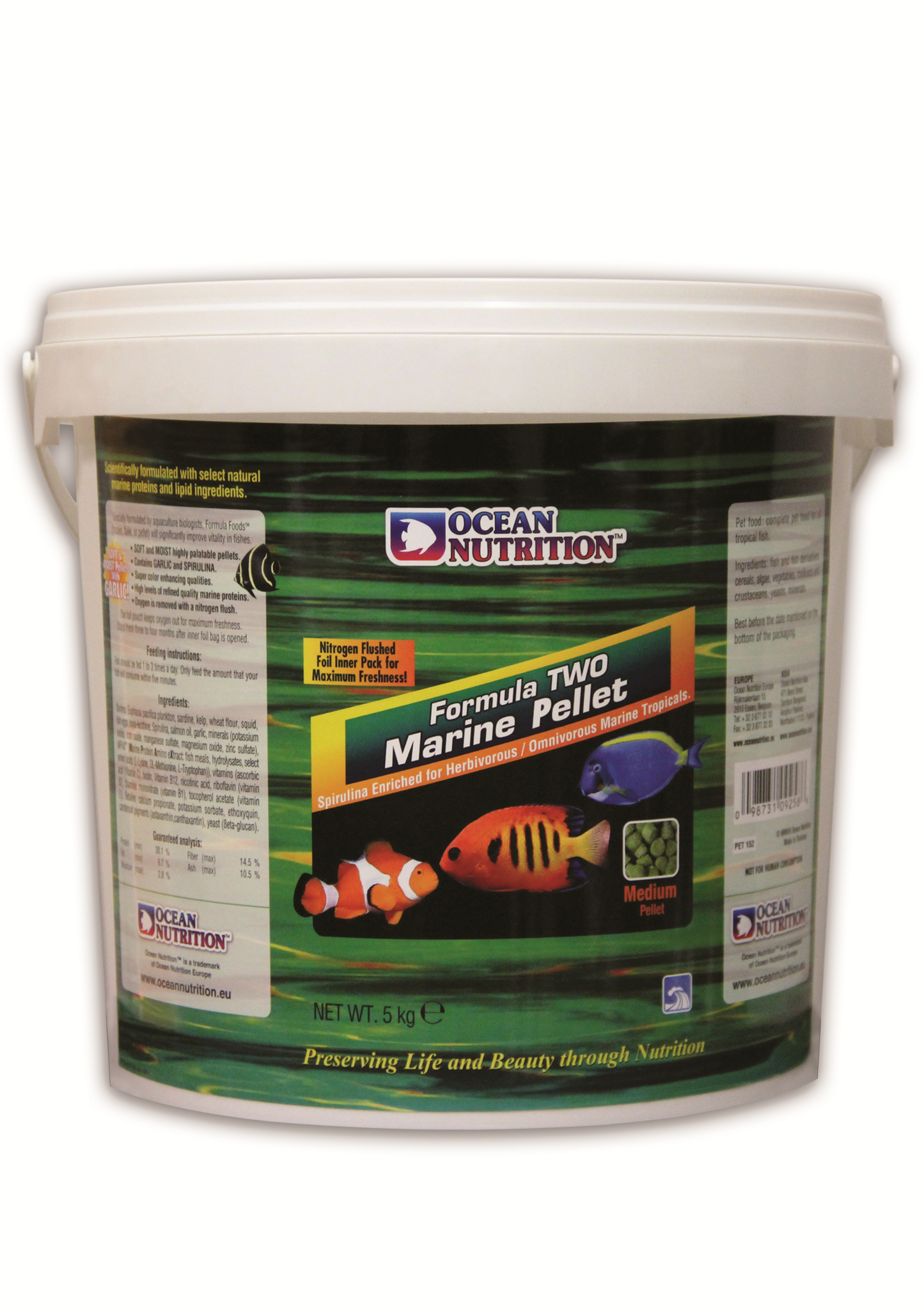 Formula 2 Marine Pellet Medium 5 KG Bucket