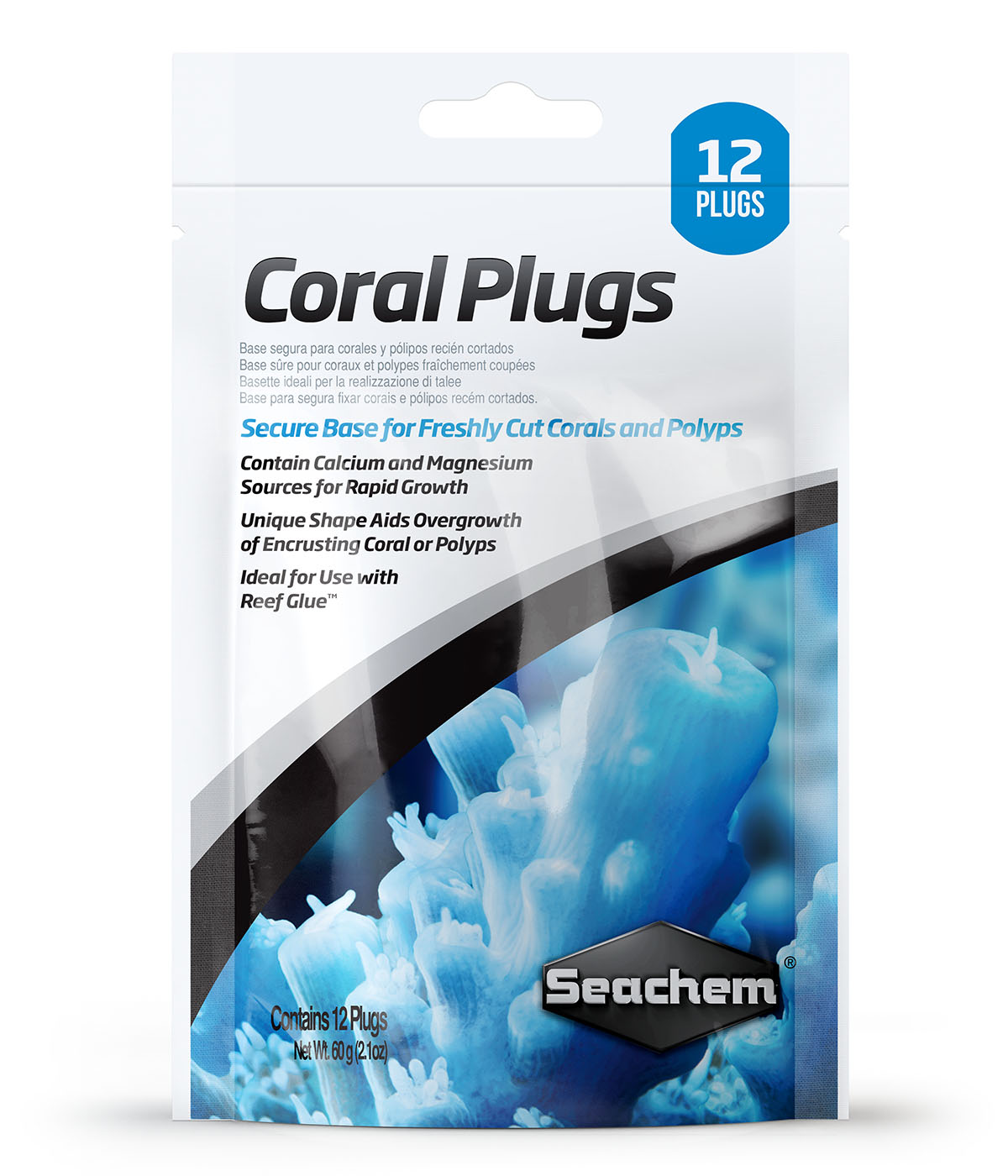 Coral Plugs - 12 plugs