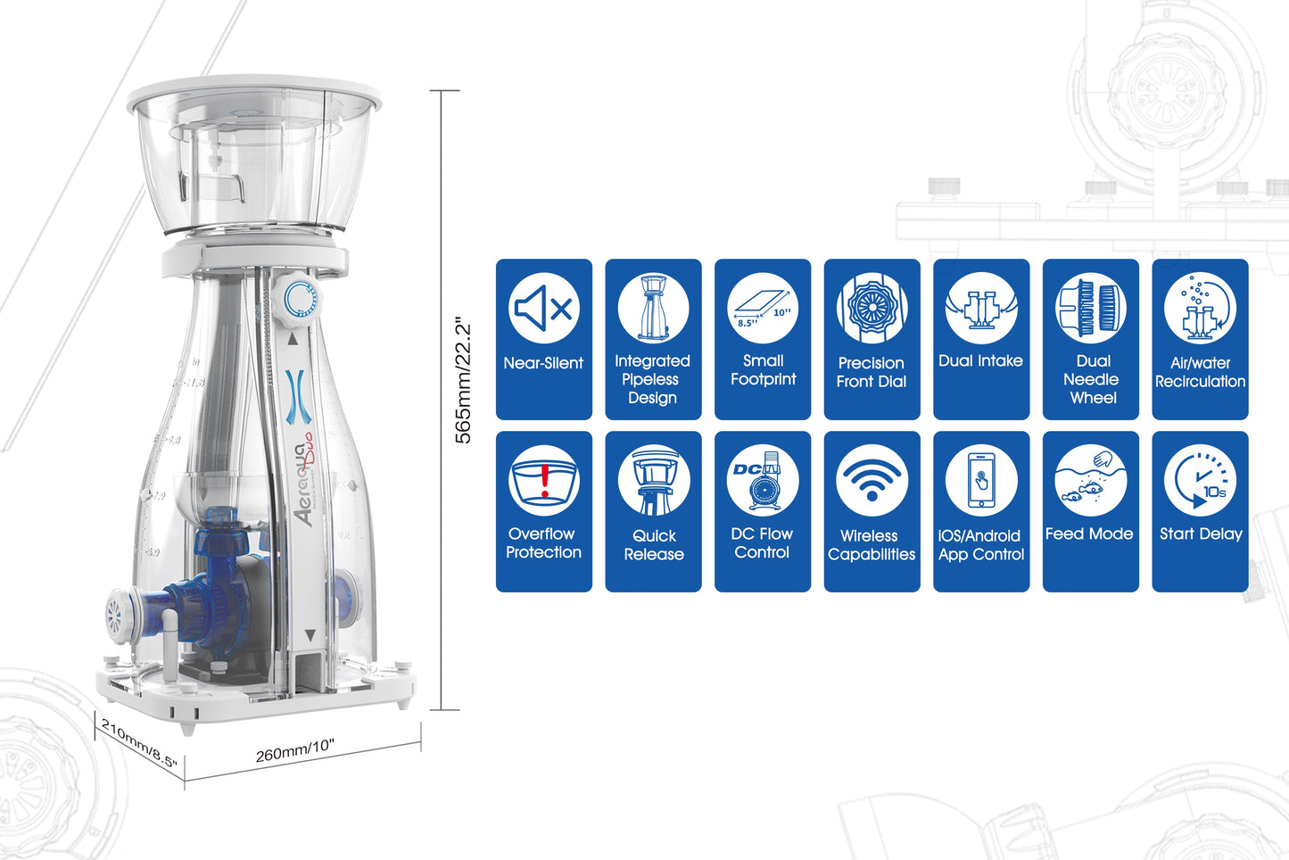 Maxspect Aeraqua Duo Skimmer AD600