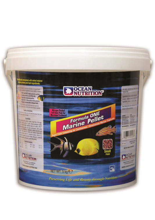 Formula 1 Marine Pellet Small 5 KG Bucket