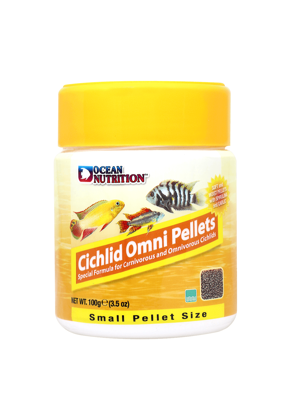 Cichlid Omni Pellets Small 100g
