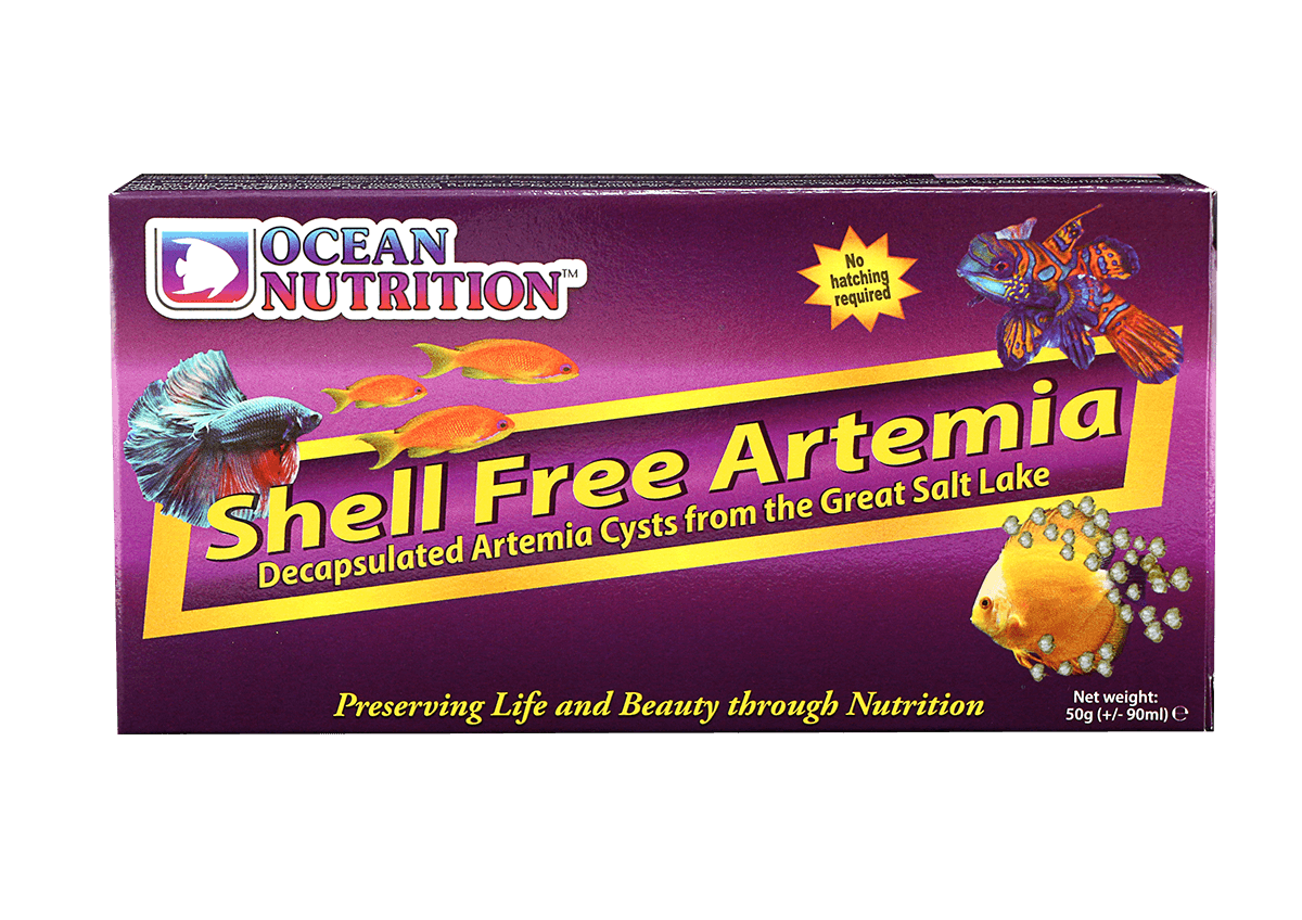 Shell free Artemia 50g
